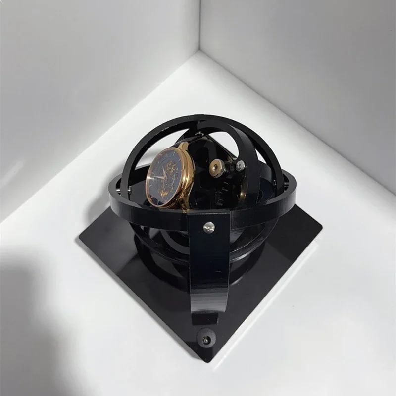 Stereoscopic Watch Winders Automatic Winding of Mechanical Watches 360° Rotating Men Wrist Watch Display Storage Winder Device 241226