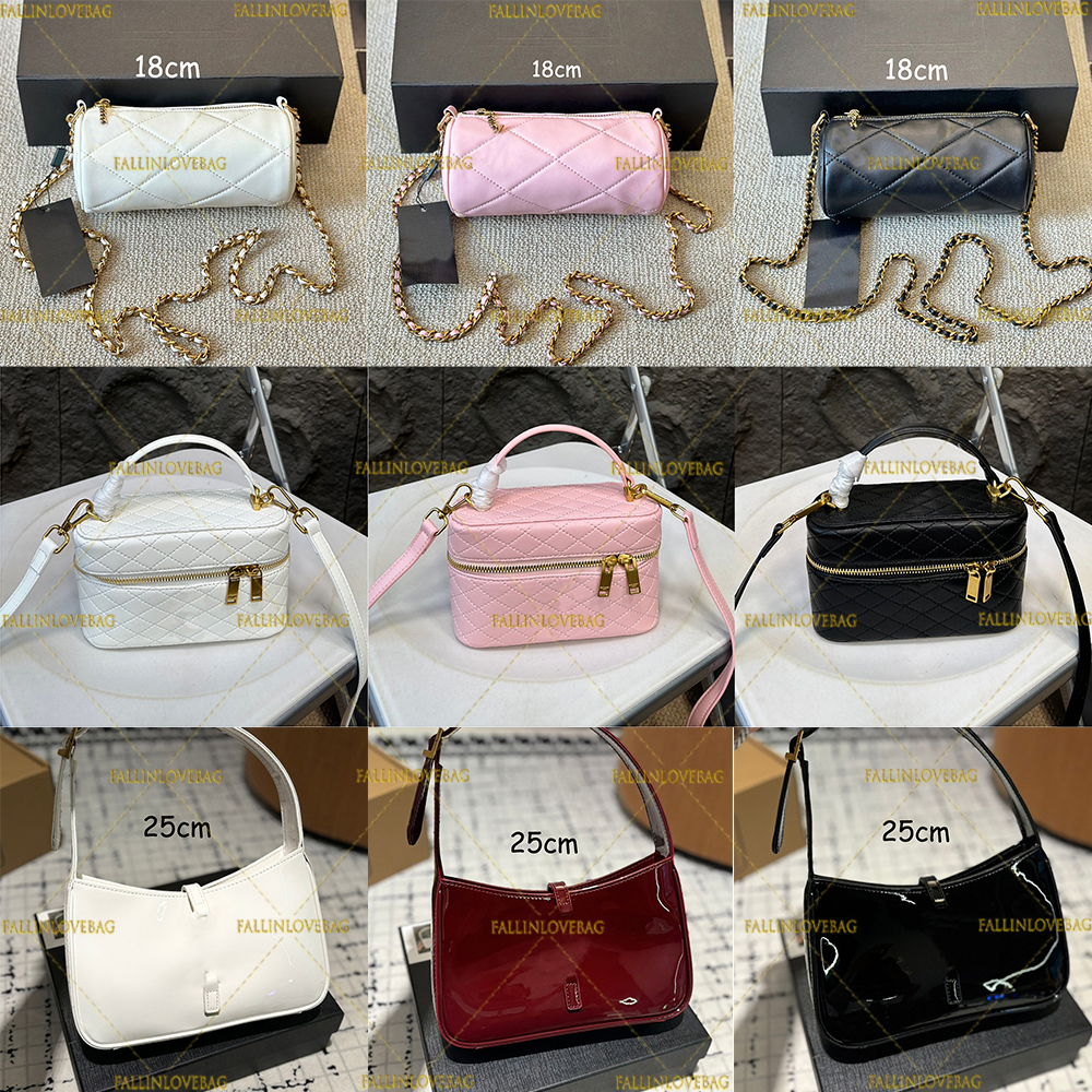 10A Makeup bag case designer bag shoulder bag luxury handbag designer bags for women crocodile skin homeless bag travel black crossbody bag fashion high quality 2025