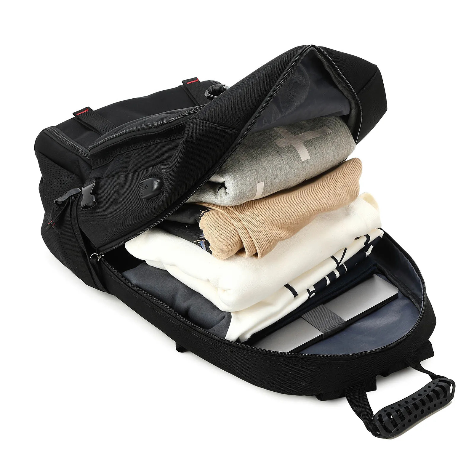 Outdoor backpack for travel 50L waterproof camping backpack for women and men backpack with shoe compartment 241225
