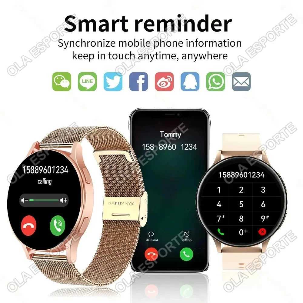 2025 New For Galaxy Smartwatch Blood Pressure Blood Oxygen wireless connections Calls Sport Waterproof Smart Watch Men Women Pk Gt1 X2506091