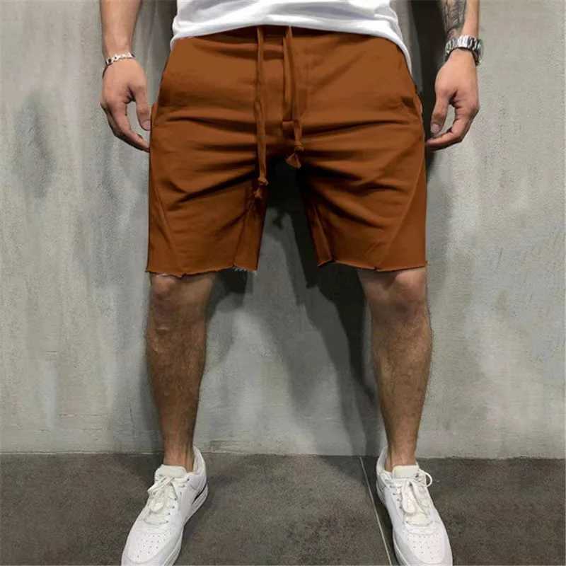 Brand 2022 New Summer Casual White Shorts mens summer Basic Short mens Korean slim cotton versatile fashion mens beach pantsXJ241226