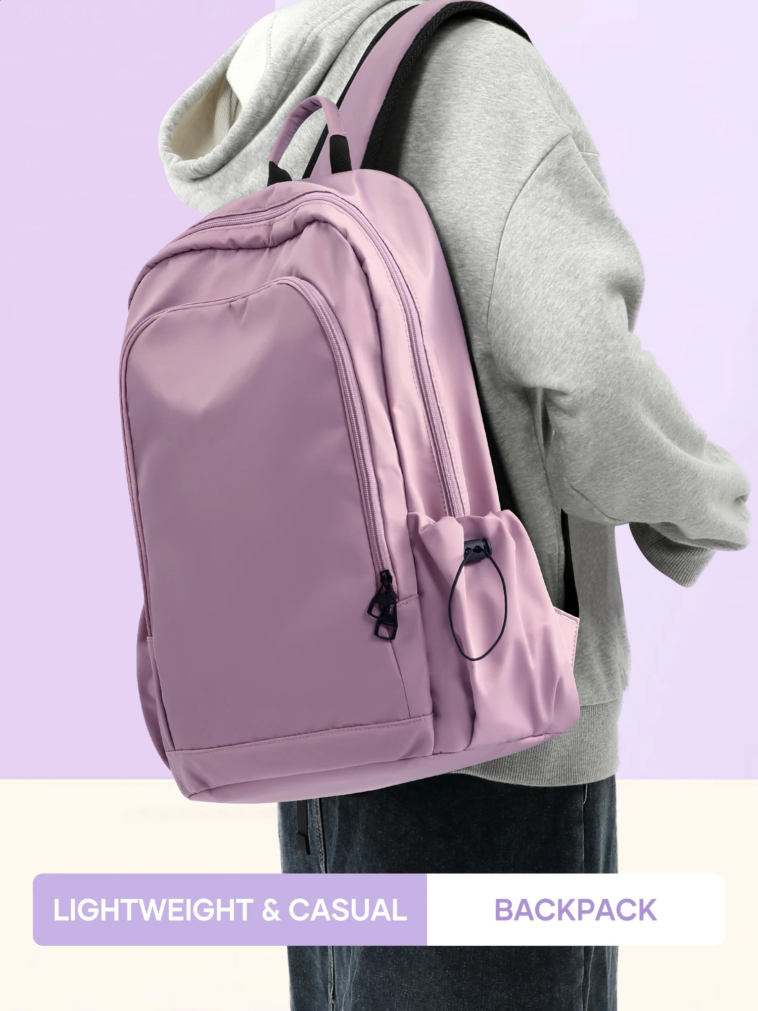 Large Capacity School Backpack for Teen Girls Boys Cute Student Schoolbags Casual College Travel Laptop Backpack for Women Men 241226