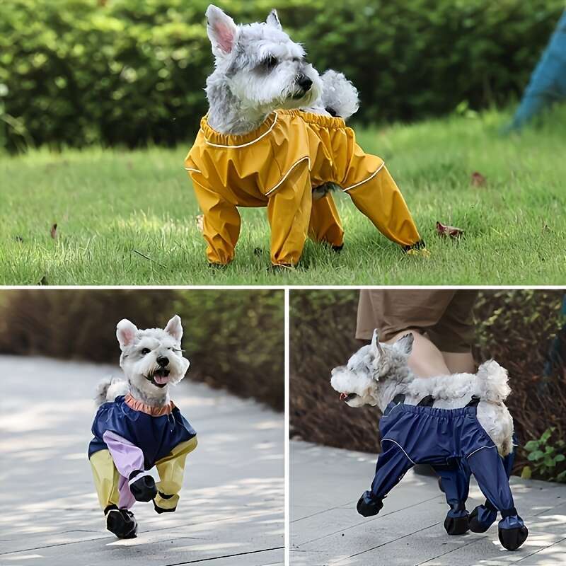 Pants Covers. Anti-Fall Anti-Dirty Four-Leg Covers, Pet Dog Autumn and Winter Outdoor Shoe Covers