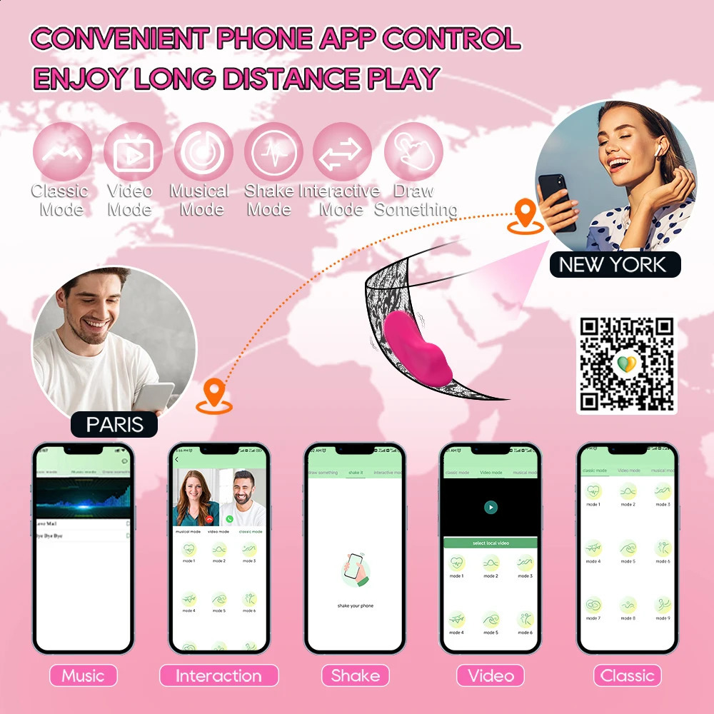Wearable Bluetooth APP Vibrator for Women Wireless Remote Control Vibrating Egg Clitoris Stimulator Female Sex Toys for Couples 241226