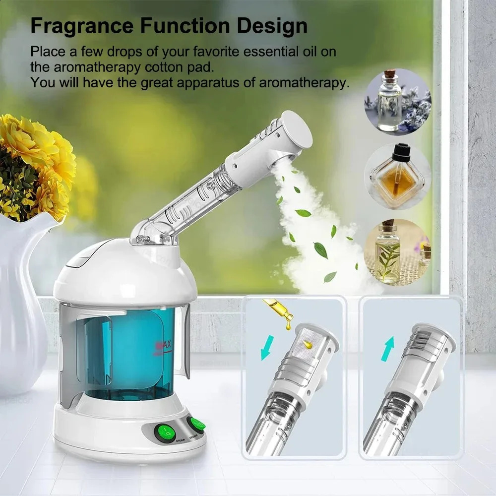 Mist Face Spray Portable Steame for Face Moisturizer Evaporator Professional Ionic Steamer 241226