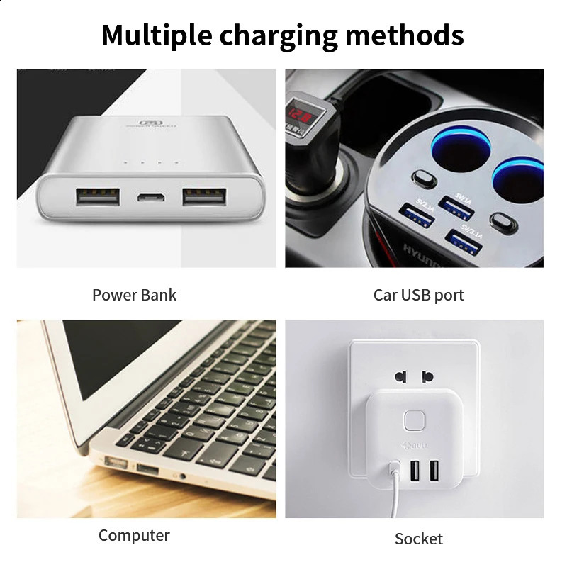 Dual-Purpose Aquarium Oxygen Pump Practical Exhaust USB Charging Portable Ultra Silent Air Compressor for Fish Tank Air Pump 241225