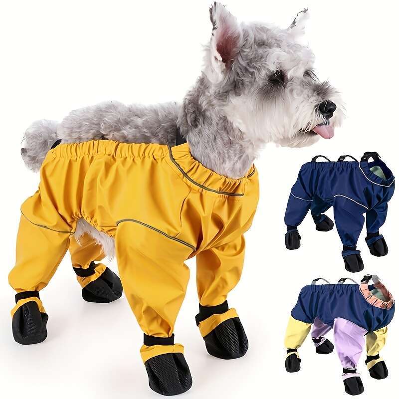 Pants Covers. Anti-Fall Anti-Dirty Four-Leg Covers, Pet Dog Autumn and Winter Outdoor Shoe Covers