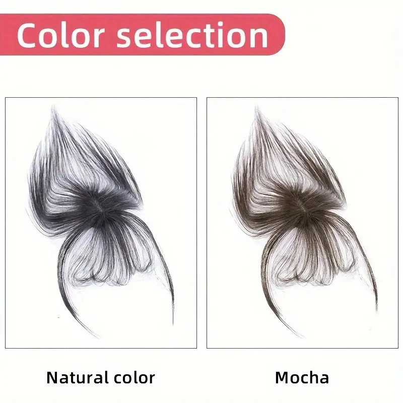 Elegant Womens Hair Topper with Bangs Real Human Hair Straight Full Coverage for Thinning White Hair Concealment 250117