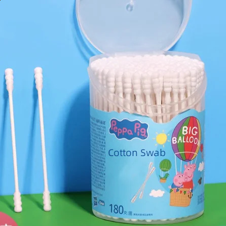 Hynaut mini screw degreasing cotton gauze swabs for baby kid iodophor skin disinfection 241226