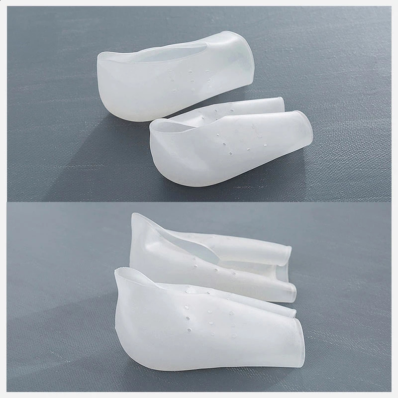 1~10PCS Invisible Height Increasing Insole Bottom Breathable Silicone Super Elastic Heightening Men/women Heel Cover Half Pad 241226