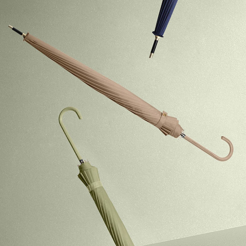 Elegant Simple Lineage Classic Handheld Umbrella - Lightweight UV Protective Umbrelle