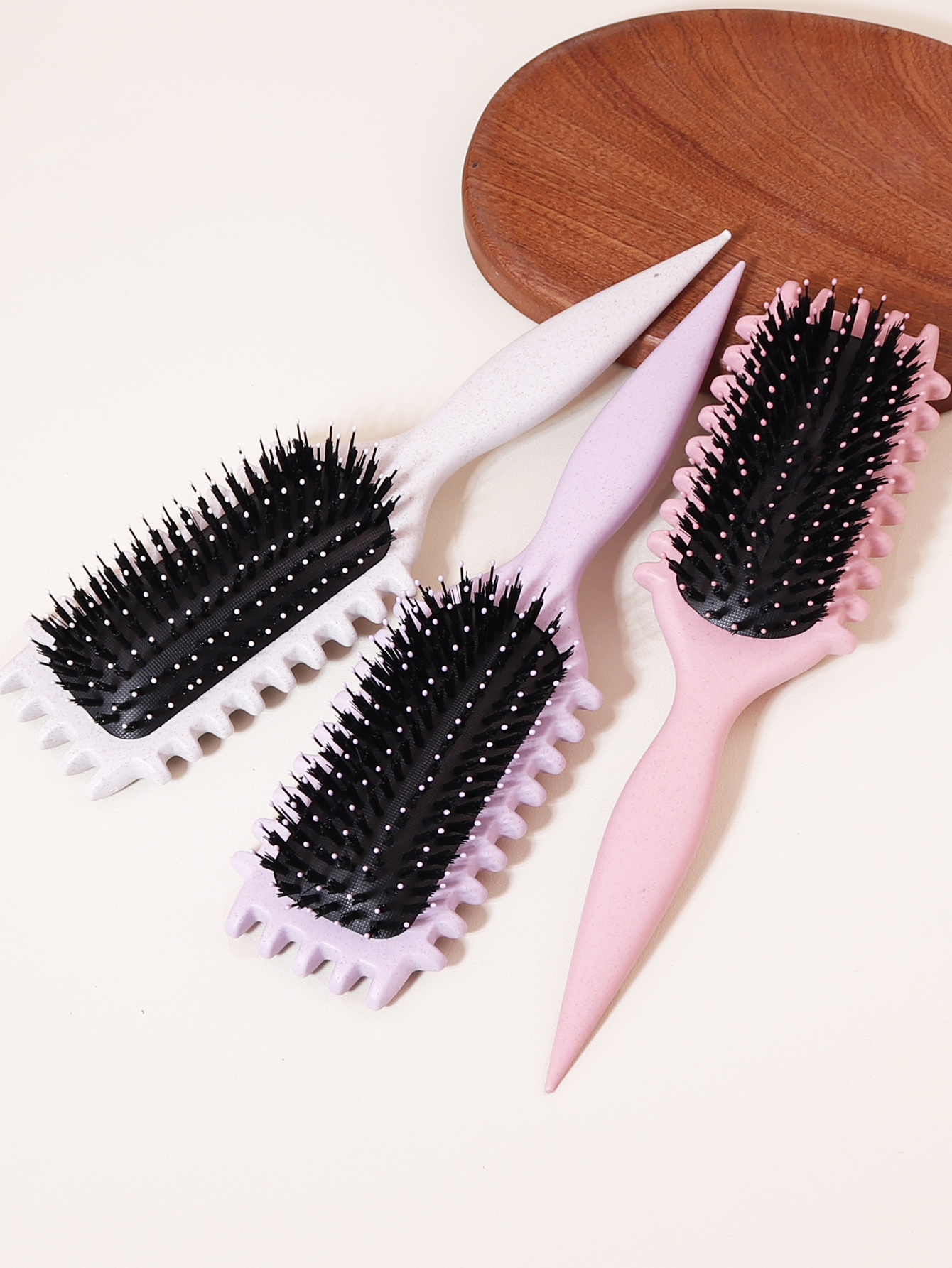 Safety Scalp Massage Airbag Plastic Anti-Static Practical Care Multi-Purpose Fashionable Comb Special For Real Hair Wigs