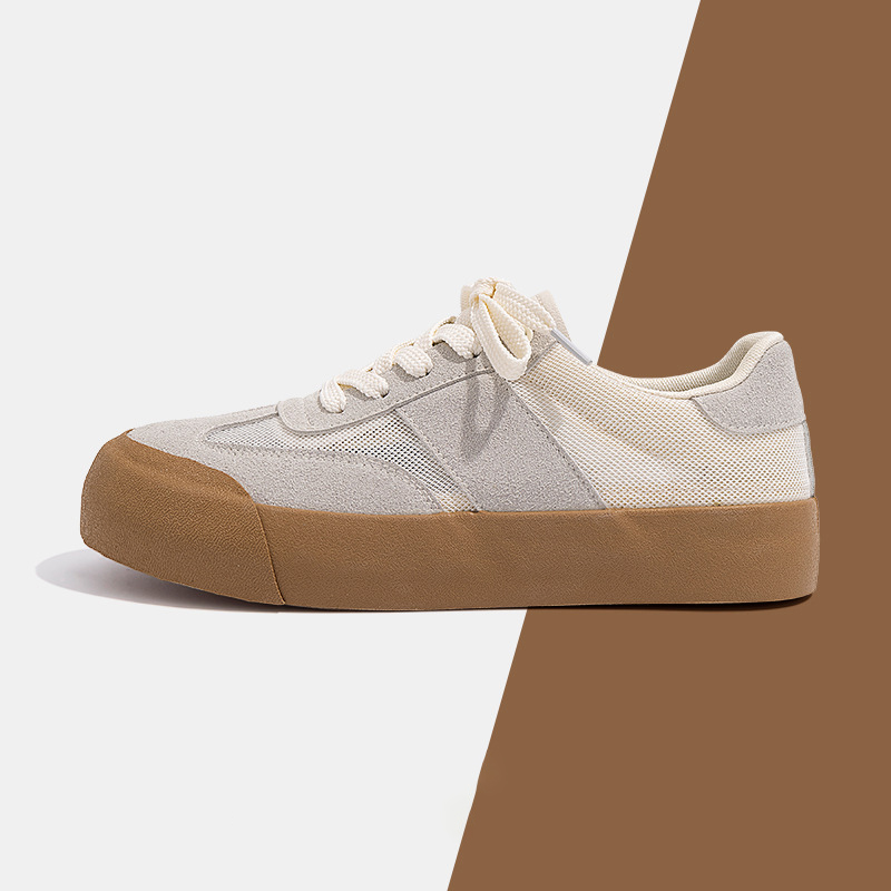 2025 designer shoes free shipping for mens womens casual shoes beige black Net surface leather surface outdoor sneakers sport shoes