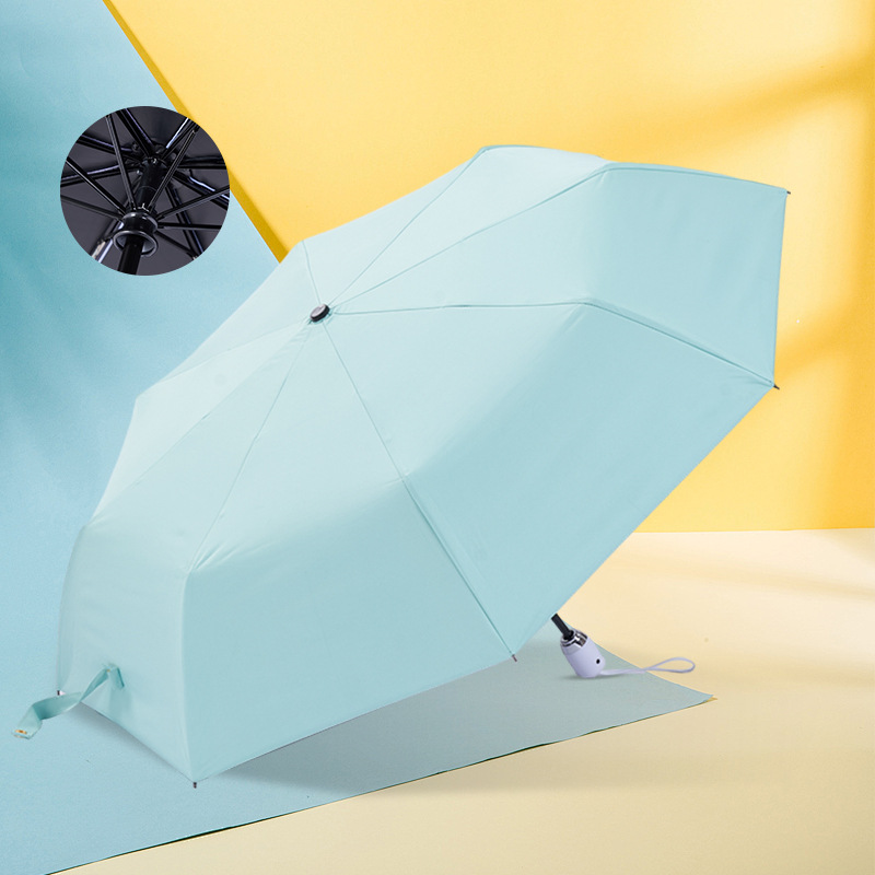 Automatic Vinyl folding umbrella - Dual Purpose (Sun & Rain), Business Advertising Wholesale