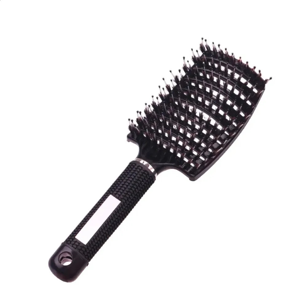 Anti Klit Hairbrush Women Female Hair Scalp Massage Bristle nylon Hairbrush Wet Curly Detangle Hair Brush For Salon 241225