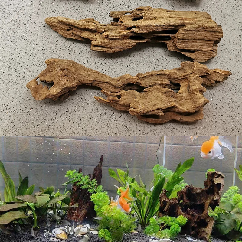 Fish Tank Shrimp wood aquarium wood big Tree Trunk Wood Fish Driftwood Landscape Natural Aquarium Plant Aquario Decor 241225
