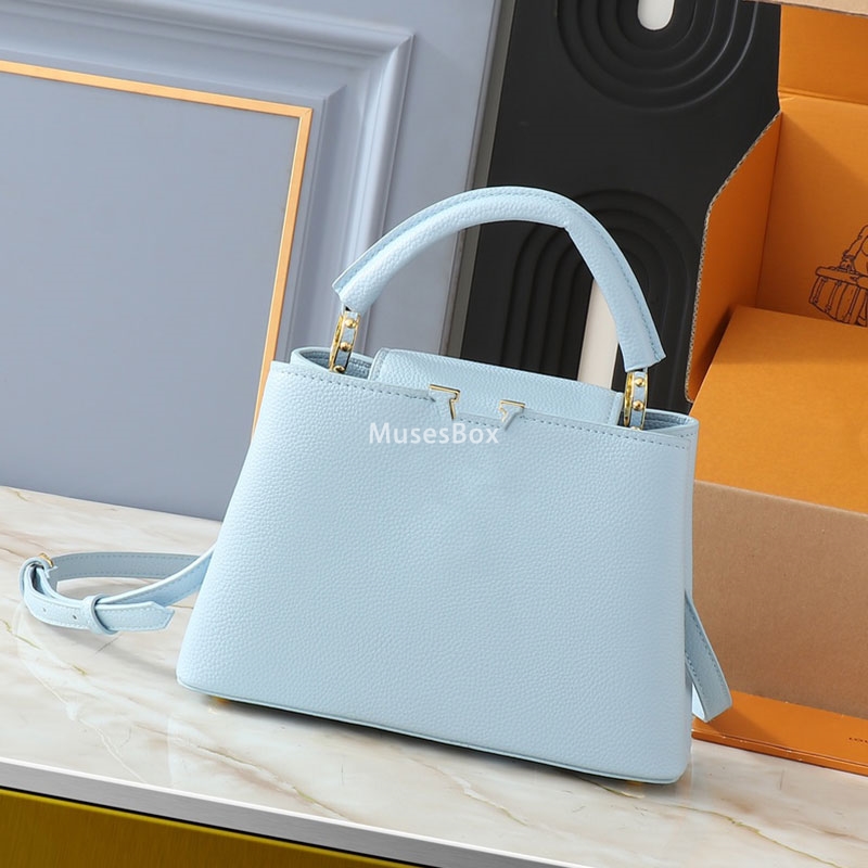 Designer bag BB handbags the tote bag blue women leather luxury handbag lady cross body bag small designer purse classic shoulder crossbody purse multi-color 21 27cm