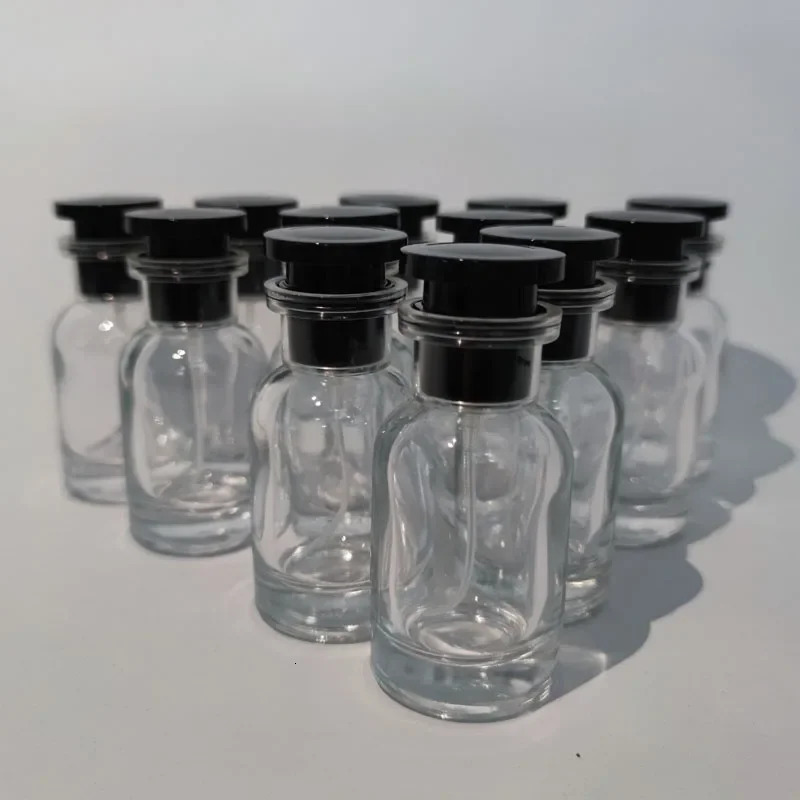 12PCS 30ml Portable Travel High-end Perfume Bottle with Boxes Empty Spray Separate Sample Bottle 241225