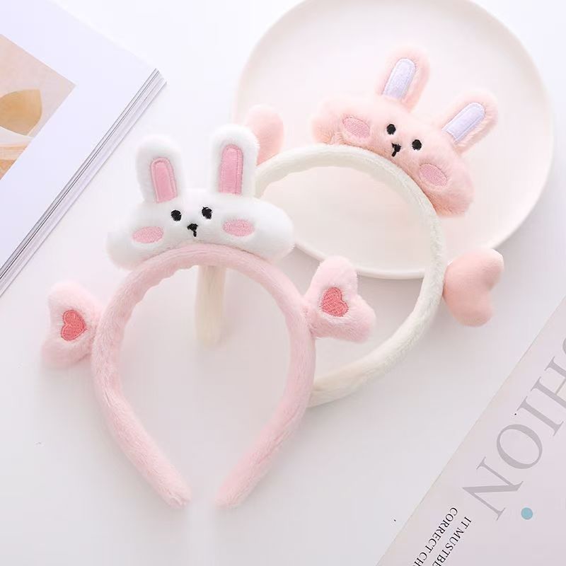 Cute Rabbit Hair Hoop Doll 3D Rabbit Ear Cat Claw Headband Children's Amusement Park Performance Hair Accessories