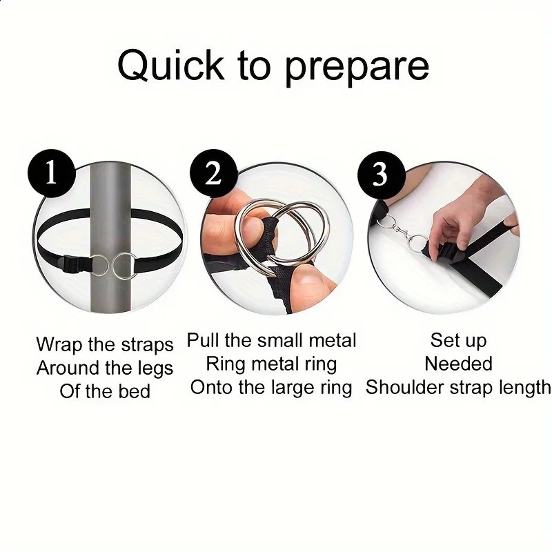 BDSM Bed Restraints Bondage Set Wrist Restraints Kit Adjustable Handcuffs Ankle Cuff Bed Bondage Straps 18 Sex Erotic Sex Toys 241226