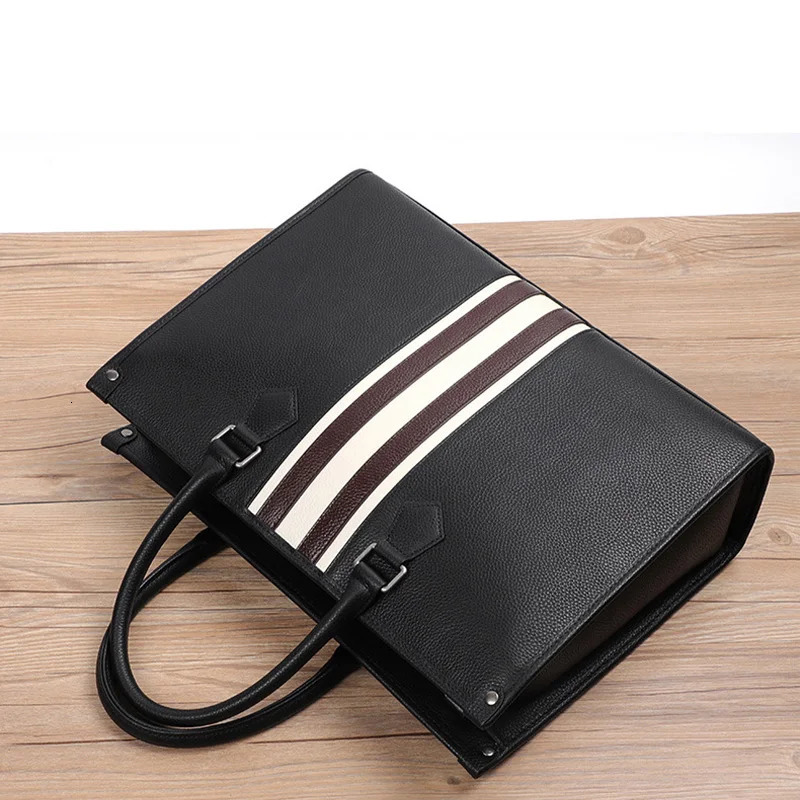 Fashion Trend Men Shoulder Bag Crossbody Bag Handbag PU leather Simple Business Casual Briefcase 241225