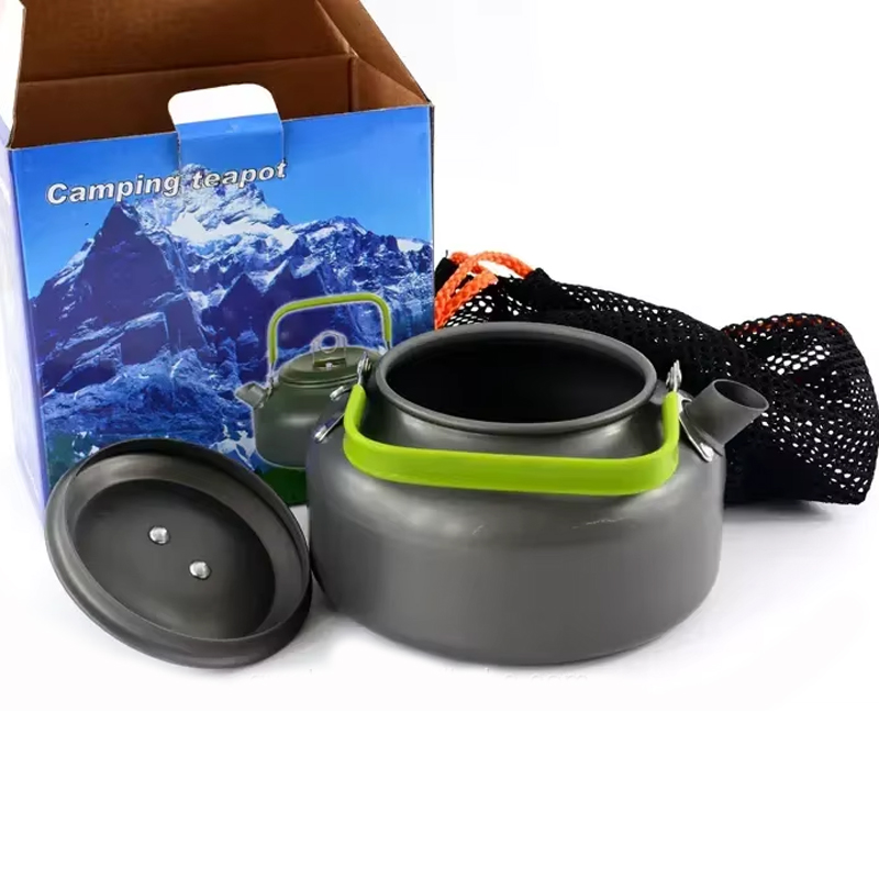 Outdoor Aluminum Coffee Pot Portable Camping Tea kettle pot
