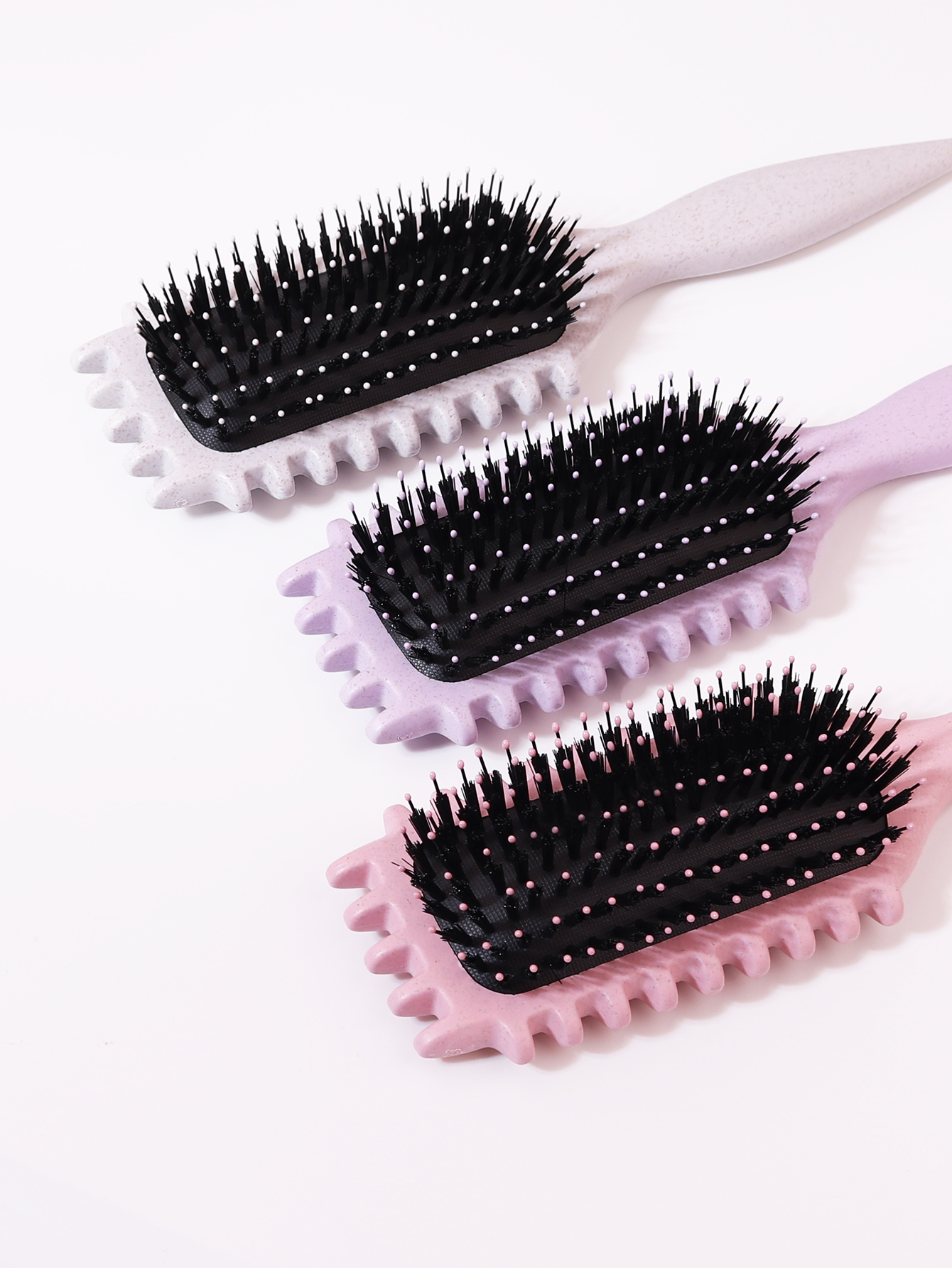 Safety Scalp Massage Airbag Plastic Anti-Static Practical Care Multi-Purpose Fashionable Comb Special For Real Hair Wigs
