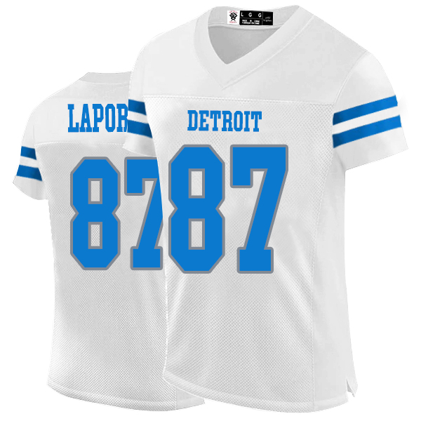 2024 American Football Jersey 14 St Brown 26 Gibbs Branch 34 Anzalone 97 Adan 73 Jackson 32 D'Andre Swift 70 Dan Skipper For ed Custom Any Name N