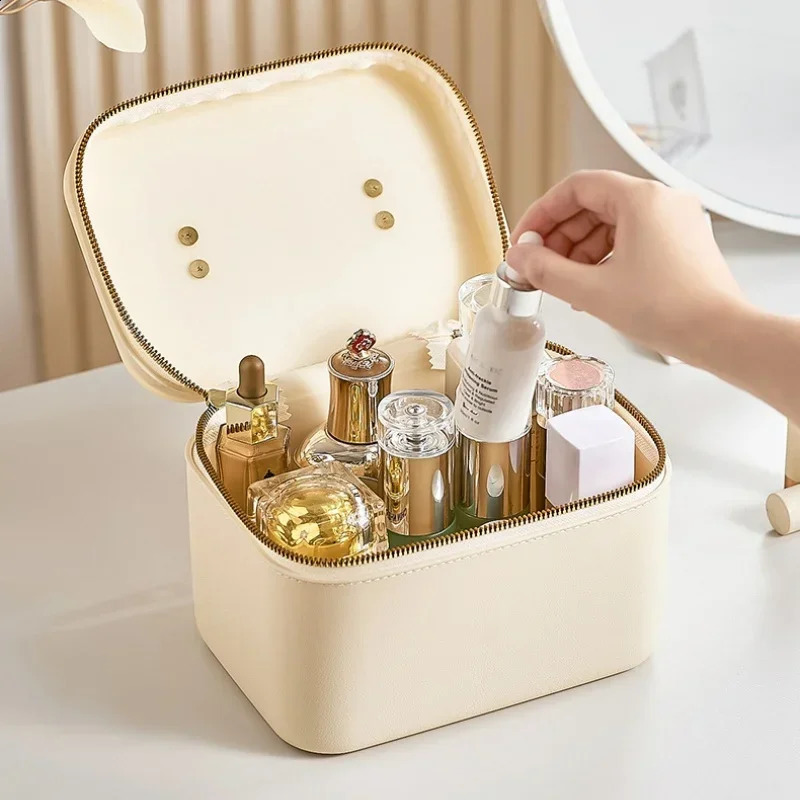 Large Capacity Storage Bags Portable Travel Bag Handbag Perfume Cosmetics Toiletries and Personal Necessities Storage Container 241226