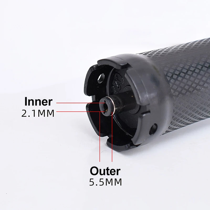 10pcs/set 24V Single Hole Digital Hair Rollers Electric Heated Curlers with Rubberbands Styling Perm Curling Bars Rods 1687 241225