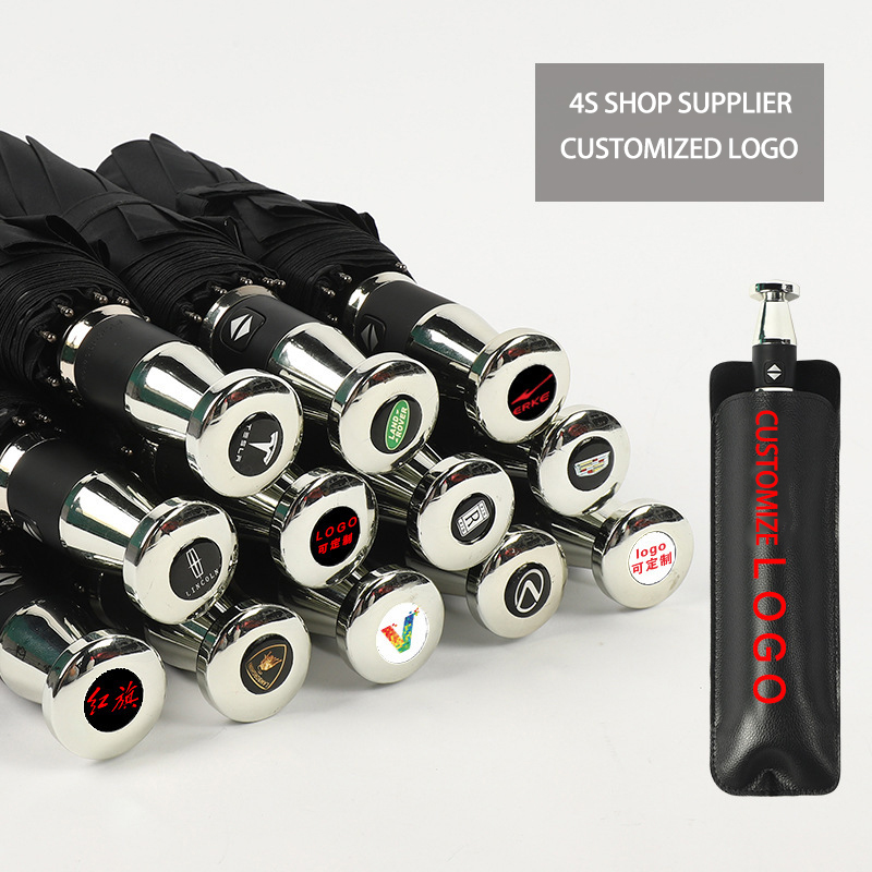 Large Durable 8-Spoke Dual Use Umbrella for Outdoors & Advertising