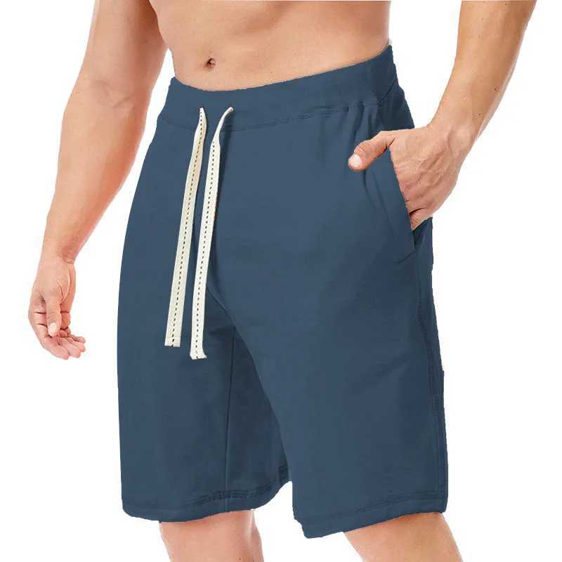 2024 new Men Hot Shorts Light Weight Thin Short Pants Running Squat Fitness Shorts Men GYM Wear Quick-drying Drawstring ShortsXJ241226