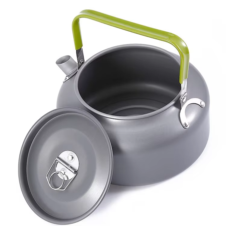 Outdoor Aluminum Coffee Pot Portable Camping Tea kettle pot