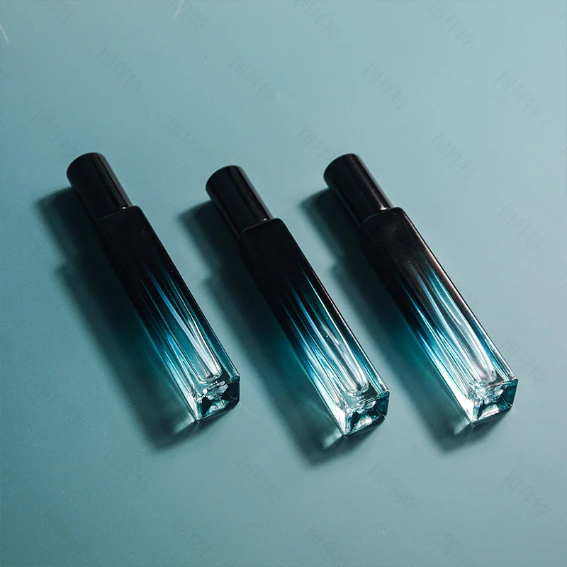5ml/10ml High-end Perfume Bottle Square Glass Spray Bottle Travel Portable Sample Fragrance Atomizer Refillable Container 241225