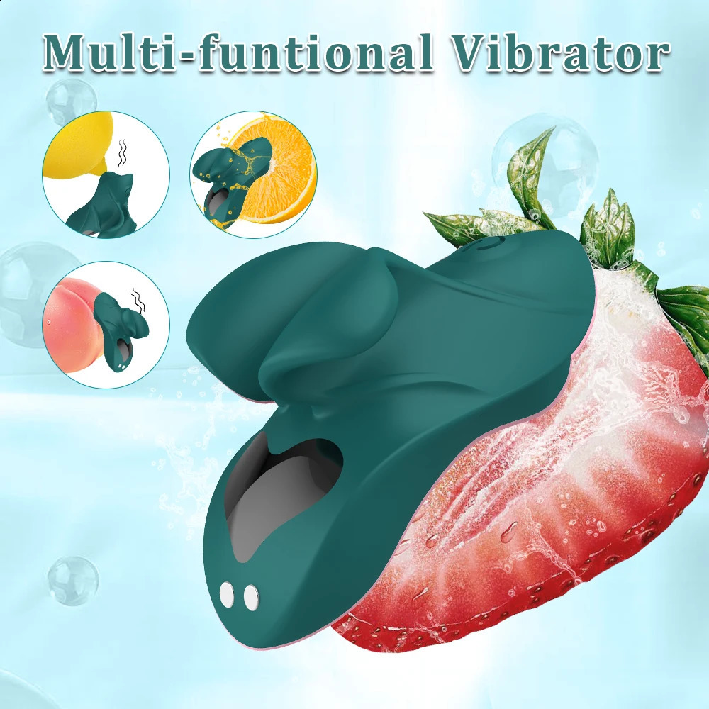 Mini Clitoris Stimulator for Women Finger Vibrator Female Masturbation Nipple Clit Adult Goods Sex Toy 241226