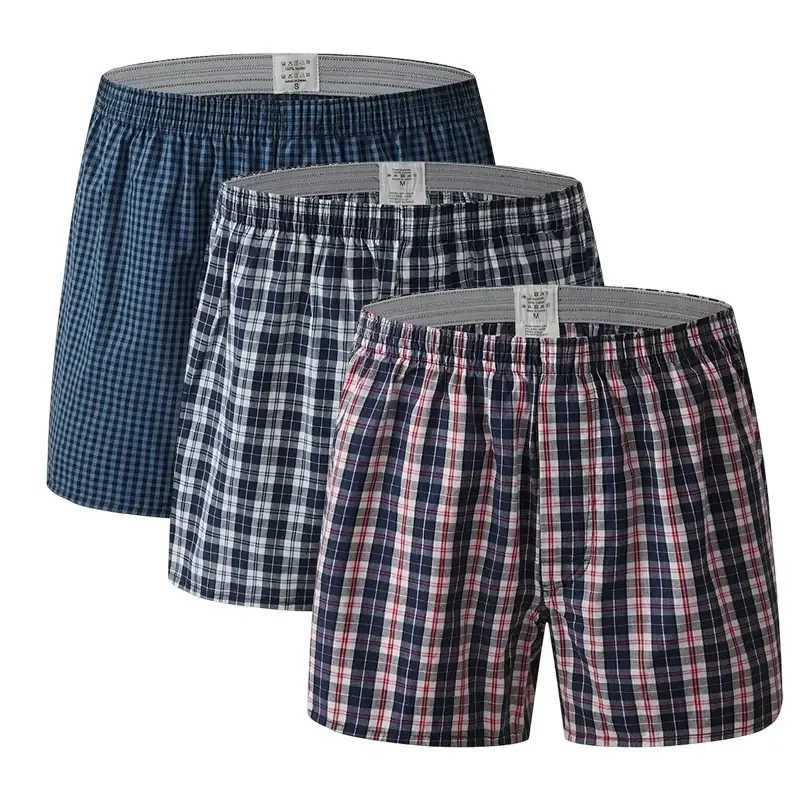Summer mens beach shorts brand mens pants board shorts vacation casual mens shorts mens boxing shorts 100% pure cotton W241226