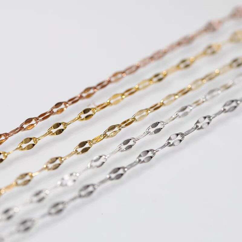 0 4 lip stainless steel 40cm jewelry diy collarbone chain necklace bracelet semifinished product