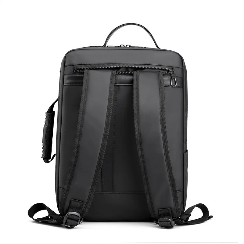 Mens and Womens Multifunctional Backpack Waterproof Three-purpose Laptop Bag Large-capacity Leisure Business Backpack 241226