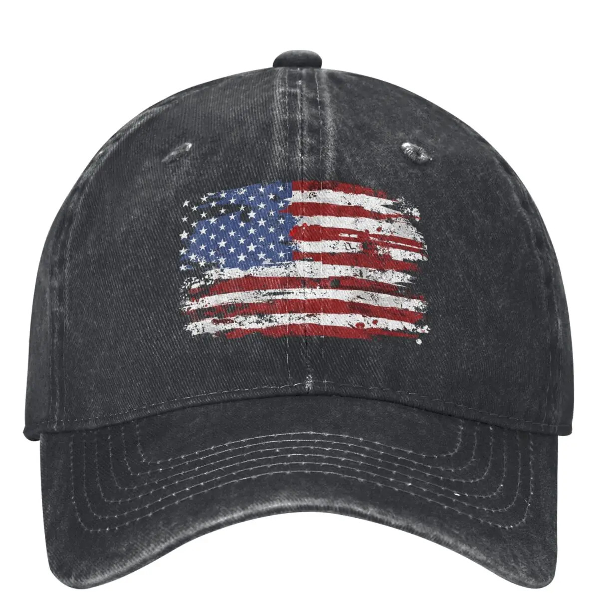 American Flag USA United States Of America US 4th Of July Baseball Cap Gym y2k Retro Hip Hop Hats Men Women Vintage Cap 241225