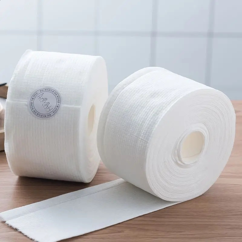 240 Count / 3 Bags Cotton Face Towels Ultra Soft Thick Disposable Tissues Unscented Baby Care Dry Wipes Washcloth 241226