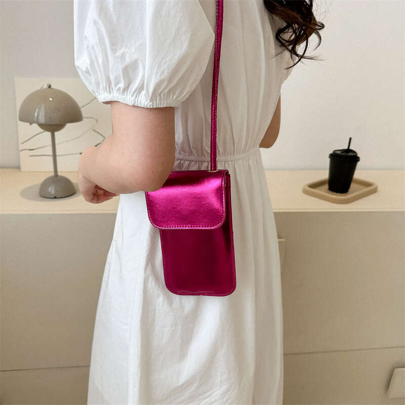 Internet Celebrity Fashion Mini Women's Summer New Style, Stylish Single Shoulder Crossbody Bag, This Year's Popular Mobile Phone Bag