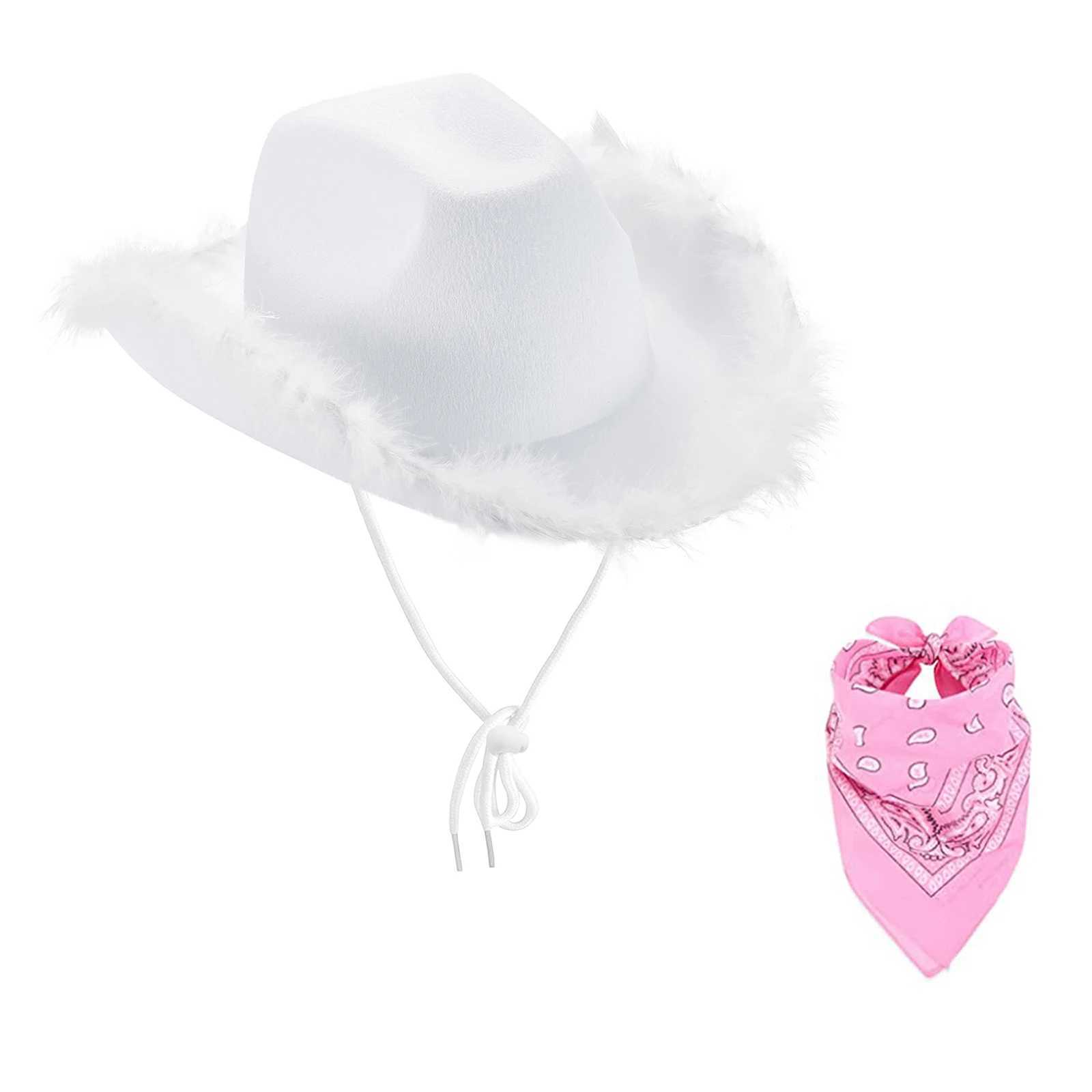 Fashion womens clothing adjustable Chin Str denim hat denim hat denim hat and scarf denim clothing theme party accessories W241225
