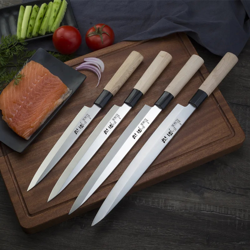 Japanese sushi knife sashimi sushi knife 10 inch slicing knife cooking knife Towsun cut sushi fillet 241225