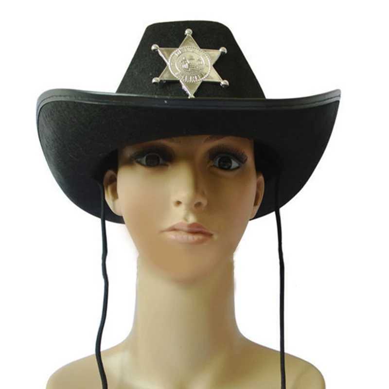 New Soft Candy Western Cowboy C Retro Big Edge Gentleman Cowboy Girl Jazz Hat Holiday Party Role Playing Sunset Travel Beach Hat W241225