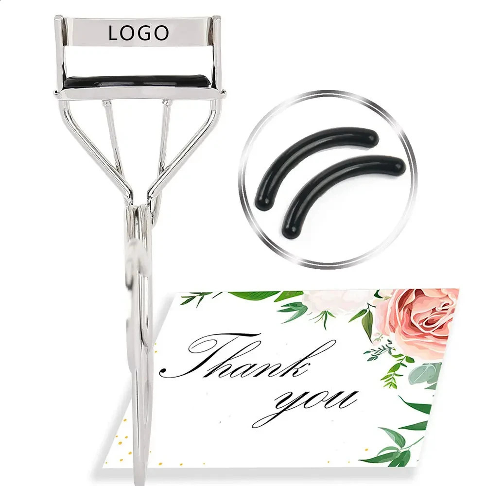 20pcs Custom Heated Eyelash Curler Tools Bling Eye Lash Curler With Private Label Mini Eyelash Heat Curler Set For Girls 241226