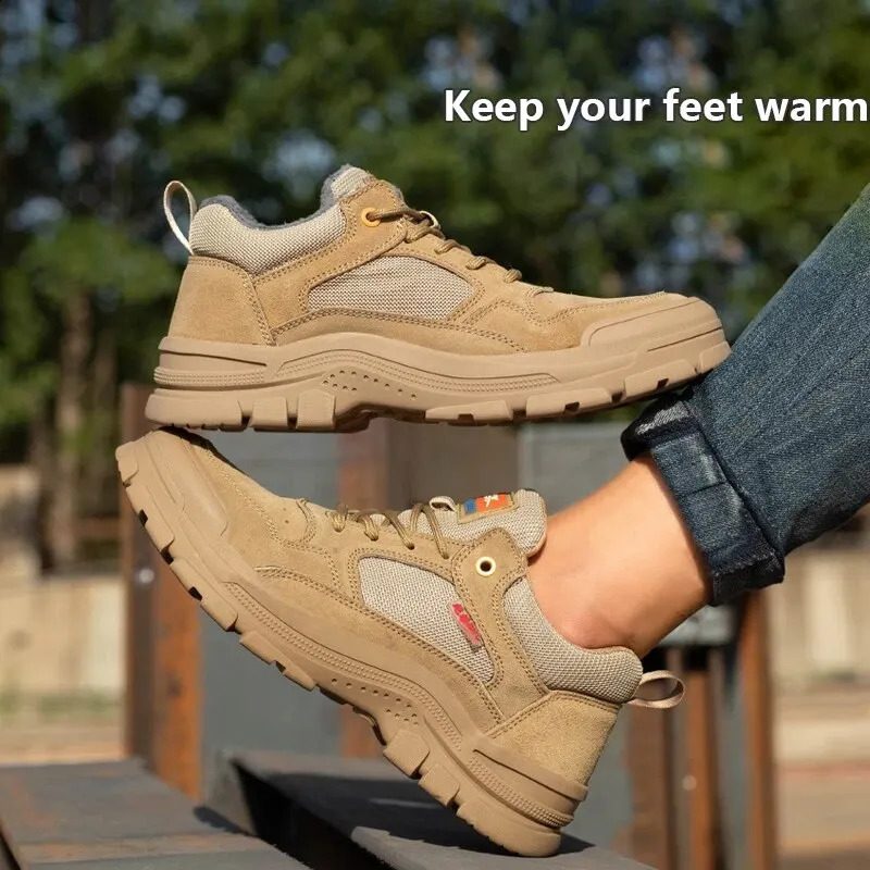 Safety Protection Mens Shoes Insulated Electrician Safety Comfortable Breathable Cushioning Wear-Resistant Protective Equipment 241226