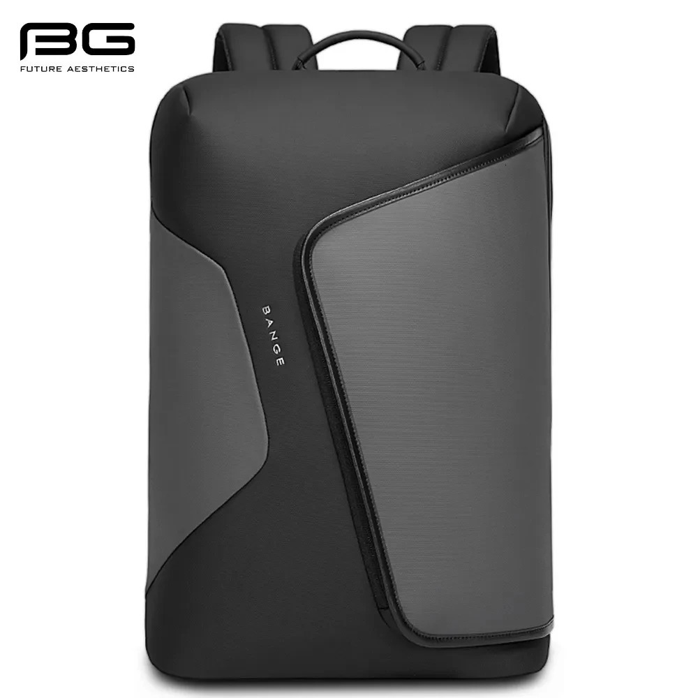 BANGE Business Backpack with External USB Port Anti Splashing Water Travel Backpack 241225