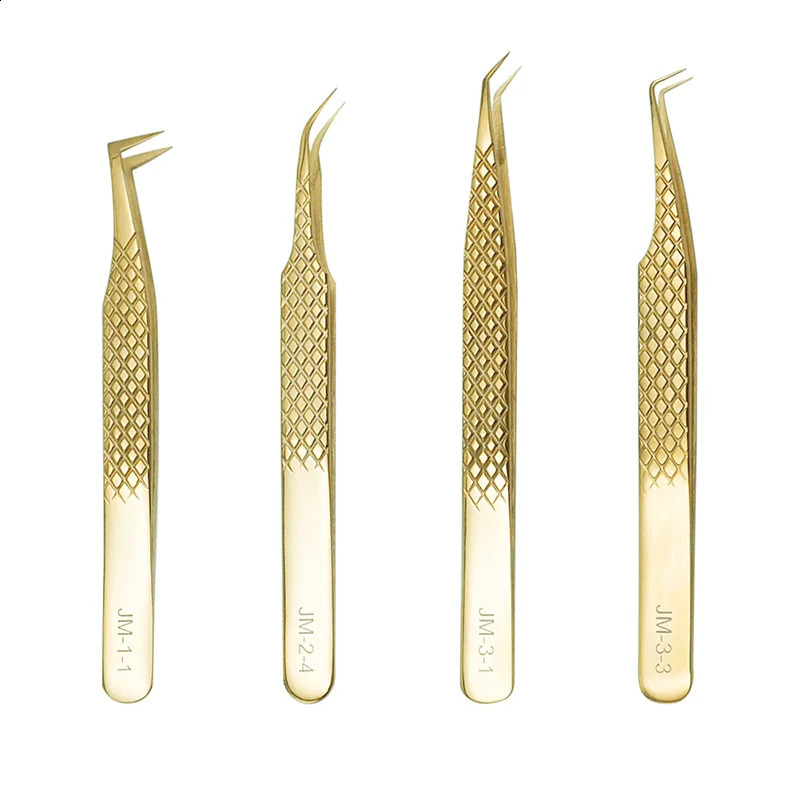 Advanced Precision False Eyelashes Tweezers False Eyelash Extensions Personal Curved Strip Eyelashes Brow Clamps Makeup Tools 241223