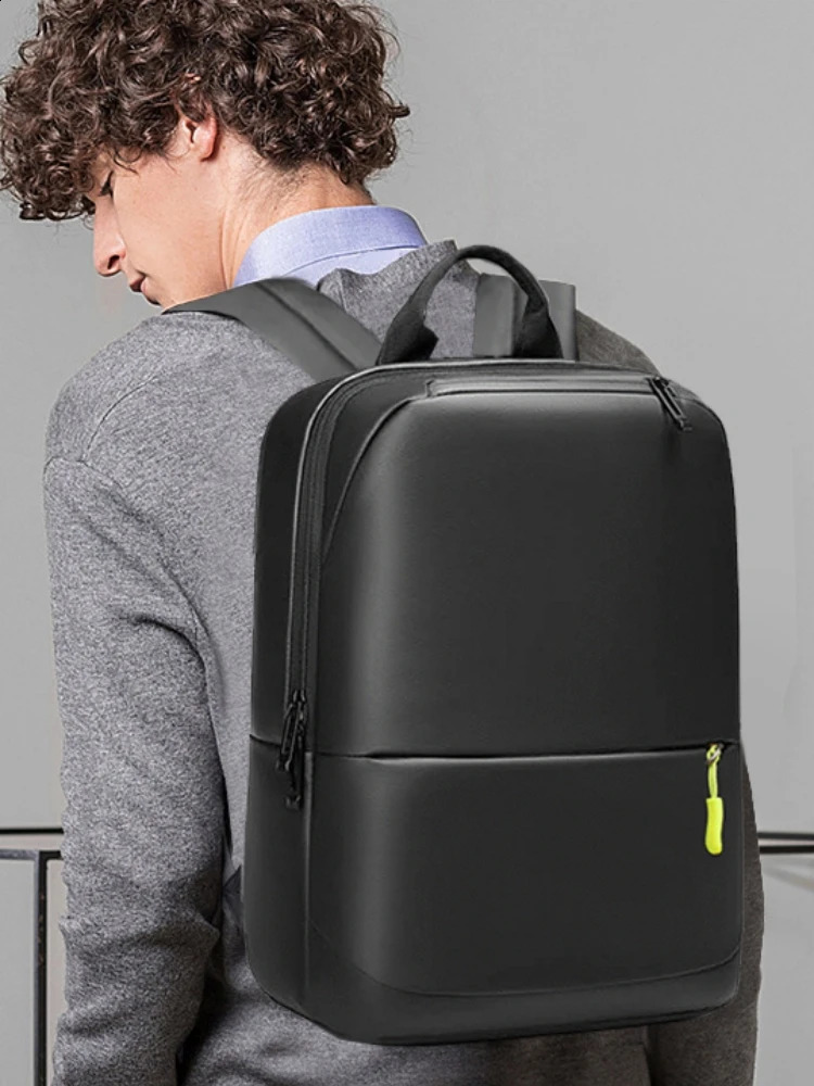 XOKY Business Backpack Laptop Waterproof Backpack Men School Bag Large Capacity 18L Laptop Fashion Backpack Black Backpack 2316 241226