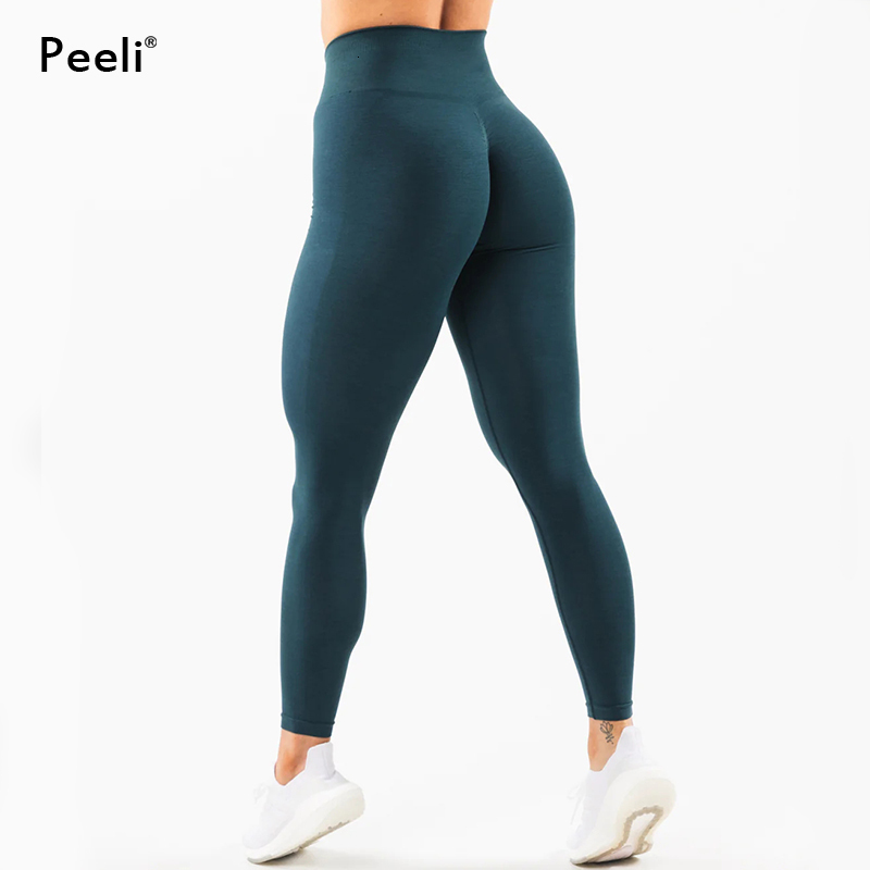 Scrunch Butt Gym Seamless Amplify Leggings Running High Waist Pants Sports Legging Yoga Woman Booty Workout Tights